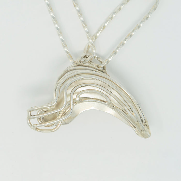 Necklace Sterling Silver Deltoid