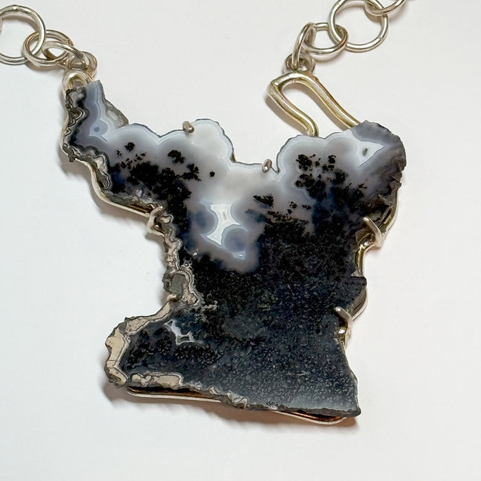 Druzy Slab Necklace