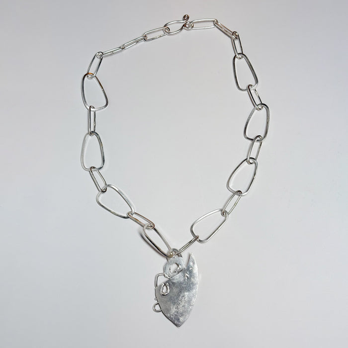 Russian Uvarovite Garnet Clump Necklace