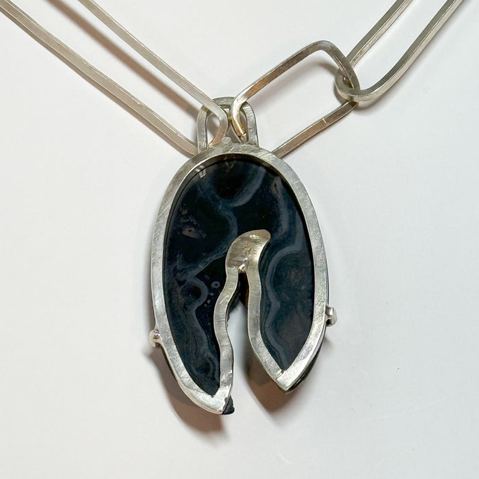 Psilomelane Necklace