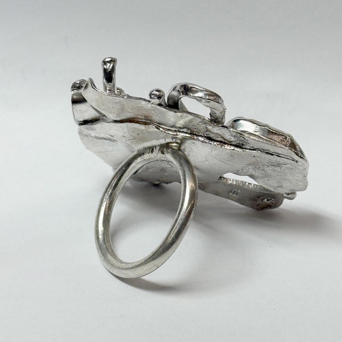 Fire Agate Ring