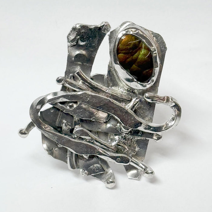 Fire Agate Ring