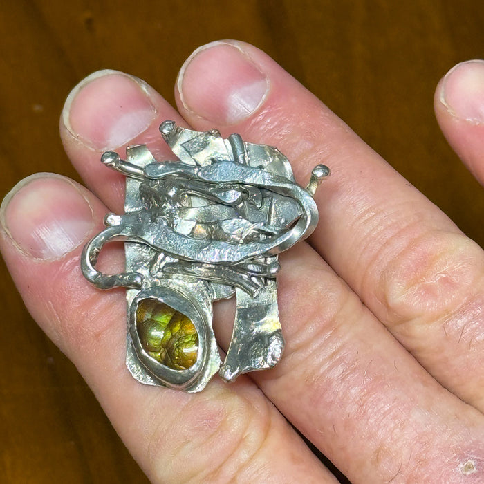 Fire Agate Ring